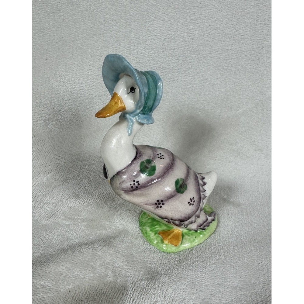 Vtg Beatrix Potter Figurine Vtg 1948 Jemima Puddleduck. F. Warne & Co. ExC